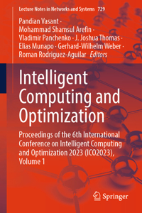 Intelligent Computing and Optimization