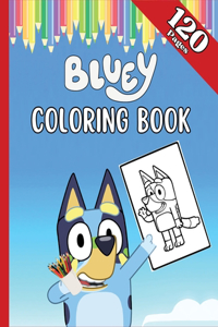 Bluey Coloring Book