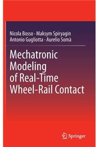 Mechatronic Modeling of Real-Time Wheel-Rail Contact