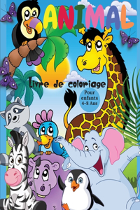 Animal Livre de coloriage