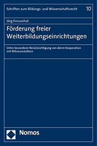 Forderung Freier Weiterbildungseinrichtungen