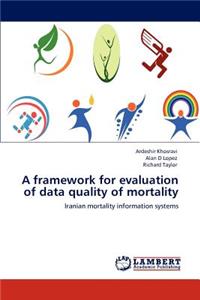 framework for evaluation of data quality of mortality