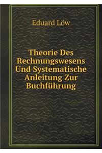 Theorie Des Rechnungswesens Und Systematische Anleitung Zur Buchführung