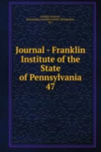 Journal - Franklin Institute of the State of Pennsylvania