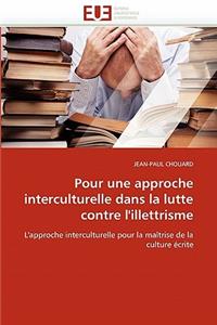 Pour Une Approche Interculturelle Dans La Lutte Contre l'Illettrisme