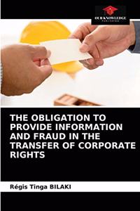 Obligation to Provide Information and Fraud in the Transfer of Corporate Rights