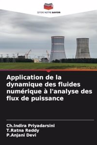 Application de la dynamique des fluides numérique à l'analyse des flux de puissance