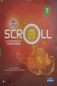 Navneet Rise Scroll A Course book of Computers 7