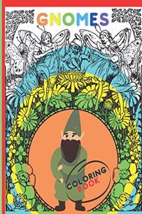 gnomes coloring book