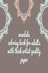 Mandala Coloring Book for adults