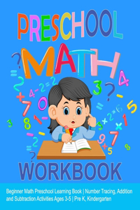 Preschool Math Workbook