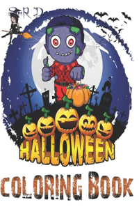 Halloween coloring book
