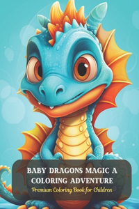 Baby Dragons Magic A Coloring Adventure