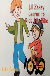 Little Zekey Learns to Ride His Bike