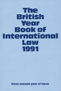British Year Book of International Law 1991