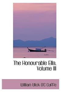 The Honourable Ella, Volume III