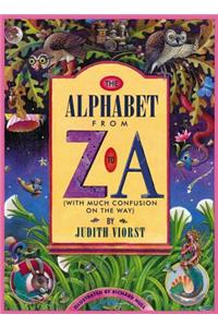 Alphabet from Z to a