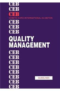 Quality Management: Guidelines for the Implementation of the ISO Standards of the 9000 Series in the Construction Industry