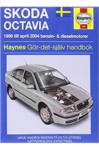 Skoda Octavia (1998 - 2004) Haynes Repair Manual (svenske utgava)