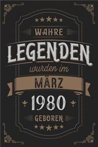 Wahre Legenden wurden im März 1980 geboren