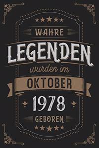 Wahre Legenden wurden im Oktober 1978 geboren