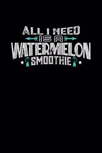 All I Need Is A Watermelon Smoothie