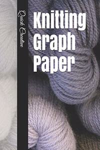 Knitting Graph Paper: 8 x 10 Blank Knitter's Journal, Graph Paper Notebook, 4:5 Ratio