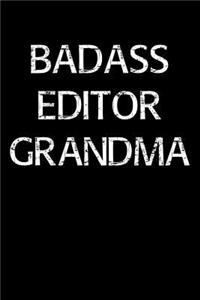 Badass Editor Grandma