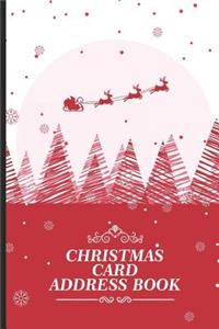 Christmas Card Address Book