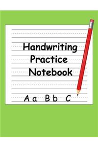 Handwriting Practice Notebook