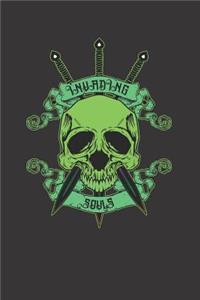 Skull Invading Soul Notebook Journal