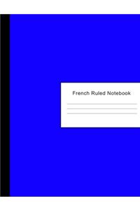 French Ruled Notebook