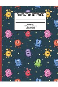 Composition Notebook Wide Ruled