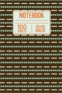 Notebook 100 Sheets College Ruled