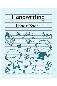 Handwriting Paper Book