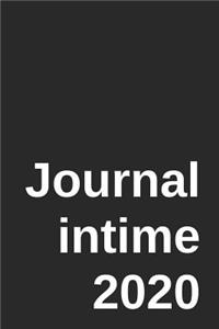 Journal intime 2020