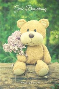 Gute Besserung Notizbuch