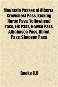 Mountain Passes of Alberta