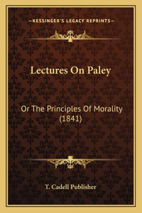Lectures On Paley