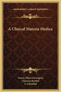 Clinical Materia Medica