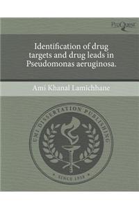 Identification of Drug Targets and Drug Leads in Pseudomonas Aeruginosa.