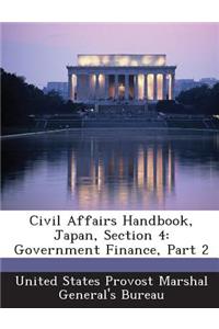Civil Affairs Handbook, Japan, Section 4