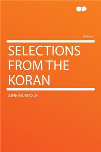 Selections from the Koran