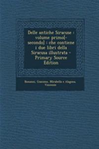 Delle antiche Siracuse