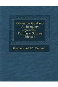Obras de Gustavo A. Becquer