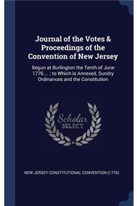 Journal of the Votes & Proceedings of the Convention of New Jersey