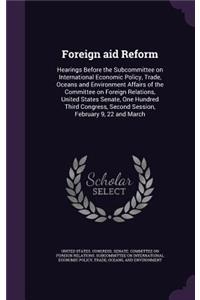 Foreign Aid Reform