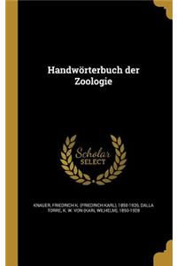 Handworterbuch Der Zoologie