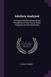 Adultery Analyzed