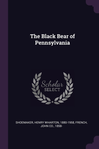Black Bear of Pennsylvania